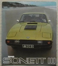 Saab sonett iii for sale  LEICESTER