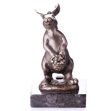 Bronzefigur sterhase blumenkor gebraucht kaufen  Markt Schwaben