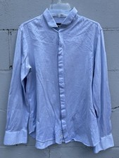Camisa social Emporio Armani masculina 40 média azul claro carcela escondida slim fit comprar usado  Enviando para Brazil