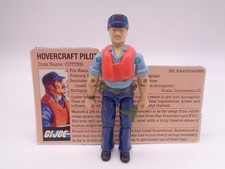 GIJOE 1984 Hovercraft Pilot CUTTER 100% completo com cartão de arquivo GI G I JOE comprar usado  Enviando para Brazil