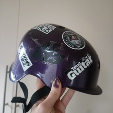 Purple skateboard helmet for sale  DERBY