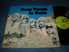Deep Purple In Rock LP UK Harvest 1st pressing no EMI A2/B1 laminated gatefold comprar usado  Enviando para Brazil