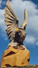 Vintage eagle wooden for sale  GUILDFORD