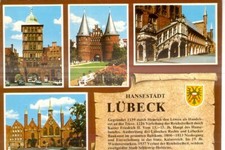 Postkarte lübeck chronik gebraucht kaufen  Berlin