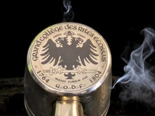 Pipe sceau maconnique d'occasion Pipe sceau maconnique d'occasion  Solliès-Pont