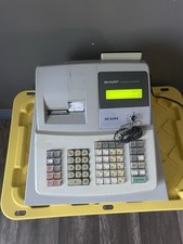 Usado, Caixa registradora eletrônica Sharp XE-A404 display duplo com conjunto de chaves TESTADO/FUNCIONA comprar usado  Enviando para Brazil