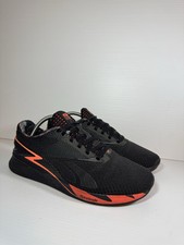 Tênis de ginástica Reebok Nano X3 preto/laranja flare masculino EUA 9 - CrossFit comprar usado  Enviando para Brazil