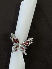 Schmetterling ring silber gebraucht kaufen  Deutschland