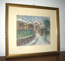 Quadro paesaggio invernale usato  San Giovanni la Punta
