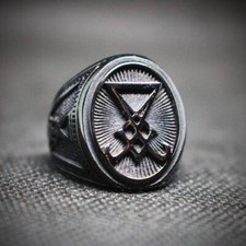 Haunted ring luciferian for sale  Happy