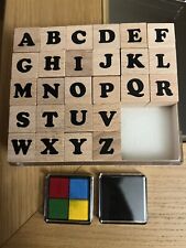 Mini stempel buchstaben gebraucht kaufen  Hamburg