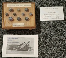 Musket ball display for sale  KIDDERMINSTER