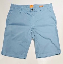 Usado, Bermuda chino Hugo Boss masculina ajuste regular (azul pálido) RRP £99 comprar usado Usado, Bermuda chino Hugo Boss masculina ajuste regular (azul pálido) RRP £99 comprar usado  Enviando para Brazil