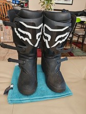 Botas Fox MX/Enduro em ótimo estado. Usado uma vez.  Tamanho 44 UE.  10 EUA. comprar usado  Enviando para Brazil