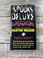 1956 Antique Ghost Book "Spooks Deluxe: Supernatural Excursions" 1st Edition, usado comprar usado  Enviando para Brazil