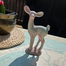 Estatueta vintage de cerâmica de veado/fawn meados do século comprar usado  Enviando para Brazil