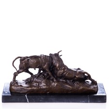 Bronzeskulptur kämpfender sti gebraucht kaufen  Markt Schwaben