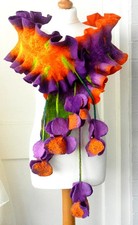 Felted scarf nunofelt for sale  STOKE-ON-TRENT