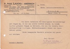 Ansbach brief 1943 gebraucht kaufen  Leipzig