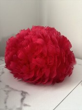Rede de cabelo emplumado fúcsia vintage anos 60 arrasto com caixa de chapéu vintage comprar usado  Enviando para Brazil