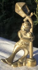Antique brass street for sale  LEEK