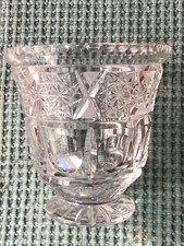 Vaso cristallo lavorato usato  Milano