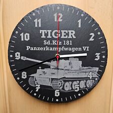 Wanduhr schiefer tiger gebraucht kaufen  Lübben-Umland II