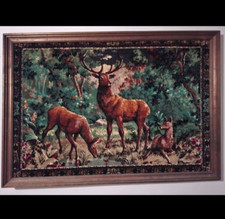 Tableau tapisserie forêt d'occasion  Redon