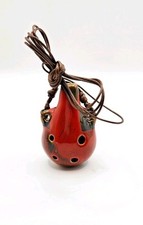 Cerâmica Ocarina vermelha 6 furos comprar usado  Enviando para Brazil