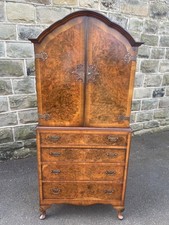 Antique burr walnut for sale  PONTEFRACT