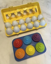 Egg cupcake toddler for sale  Danville