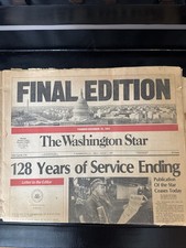 Washington star newspaper for sale  Mount Pleasant