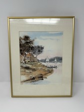 Vintage watercolor print for sale  Tolland