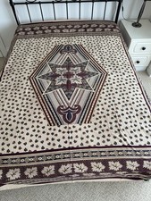 Pure cotton throw for sale  LEICESTER