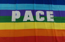 Bandiera pace arcobaleno usato  Lumezzane