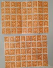 Lots feuilles timbres d'occasion  La Châtaigneraie