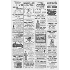 Victorian adverts chaff for sale  GLASGOW