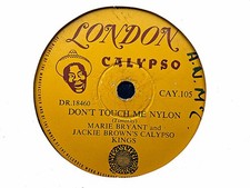 MARIE BRYANT - Don't Touch Me Nylon / Water Melon 78 rpm disc (CALYPSO) comprar usado  Enviando para Brazil