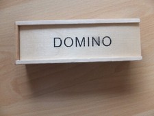 Gesellschaftsspiel domino holz gebraucht kaufen  Mönchengladbach