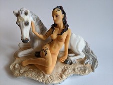 Figur frau einhorn gebraucht kaufen  Polch