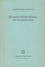 Strafrechtliche klausur assess gebraucht kaufen  Naumburg
