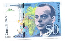Billet 50f saint d'occasion  France