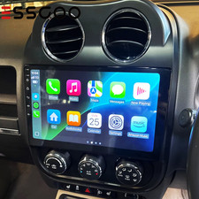 Rádio de carro Android 14 GPS ajuste estéreo Apple Carplay WiFi para Jeep Patriot Compass comprar usado  Enviando para Brazil