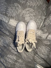 Custom white nike for sale  WEMYSS BAY