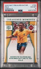 2022 Panini National Treasures Pelé Brasil Esmeralda 5/5 Treasured Moments SSP PSA comprar usado  Enviando para Brazil