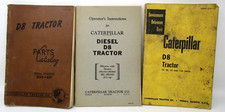 Usado, Vintage Caterpillar 1940s D8 Catálogo de Peças de Trator Manual do Operador Livro de Serviço comprar usado  Enviando para Brazil