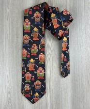 Gravata masculina vintage 1995 Ralph Marlin Mr. PotatoHead brinquedo feita nos EUA comprar usado  Enviando para Brazil