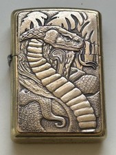 Zippo cobra briquet d'occasion  Boulogne-Billancourt