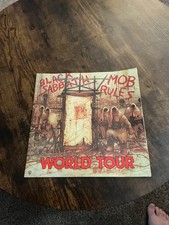  BLACK SABBATH Mob Rules livro de programa turnê mundial Metal Rock Dio Iommi  comprar usado  Enviando para Brazil