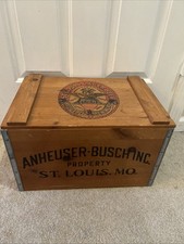 Budweiser beer wooden for sale  Shingle Springs